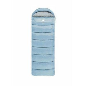 Мешок спальный Naturehike U350,190х30)х75 см, правый) (ТК:1C), голубой