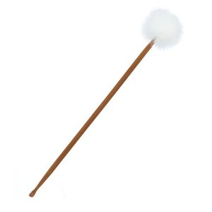 Мимикаки / Бамбуковая палочка для чистки ушей с наконечником из утиного пуха Д 2,5х17 см Green Bell