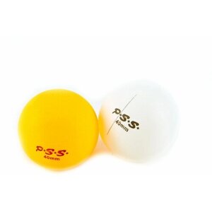 Мячики для пинг-понга 40 мм в наборе из 6 штук