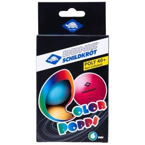 Набор для настольного тенниса Donic-Schildkroet Color Popps Poly