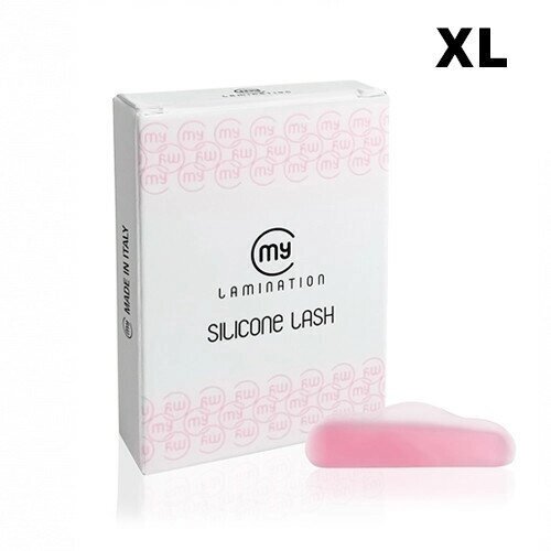 Набор силиконовых бигудей для завивки ресниц My Lamination (Silicone Lash PINK (размер XL)