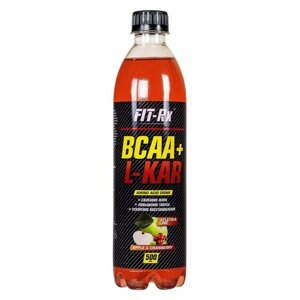 Напиток BCAA + L-Kar, 500 мл, Apple & Cranberry / Яблоко и Клюква