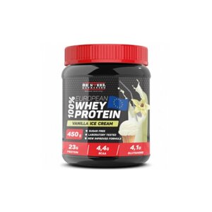 Напиток растворимый "ВЭЙ про" Be Steel Nutrition 100% European Whey Protein 0,45кг (ванильное мороженое)
