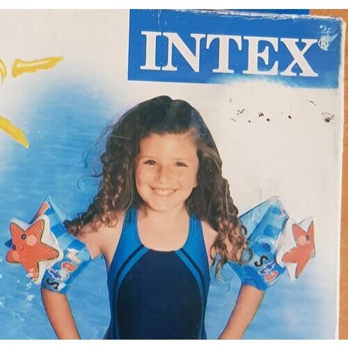 Нарукавники для плавания детские "INTEX" Deluxe 23х15см, 3-6 лет