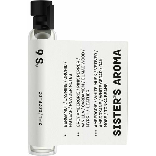 Нишевый парфюм aroma 6 Sisters Aroma 2 мл. Аромат унисекс/для женщин и мужчин