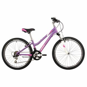 Novatrack Велосипед 24" NOVATRACK JENNY, цвет фиолетовый