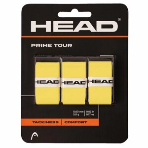 Обмотка для ручки ракетки HEAD Overgrip Prime Tour x3 Yellow 285621-YW
