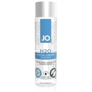 Охлаждающий лубрикант на водной основе JO Personal Lubricant H2O COOLING - 120 мл.