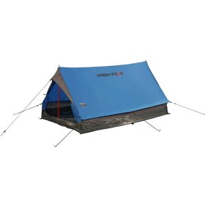 Палатка High Peak Minipack синийсерый, 120х190 см, 10155
