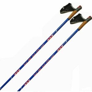 Палки лыжные KV+ FORZA BLUE clip 100% carbon
