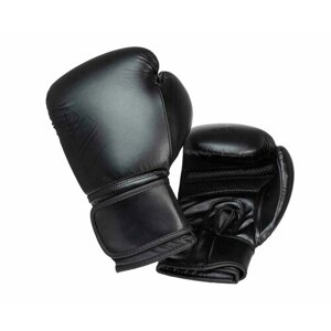 Перчатки боксерские Hybrid 80 черные (вес 14 унций)