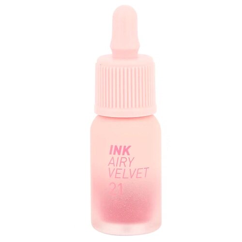 Peripera Тинт для губ Ink Velvet, 21 fluffy peach