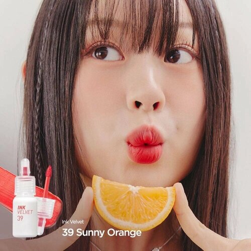 Peripera Тинт для губ Ink Velvet tint #39 Sunny Orange