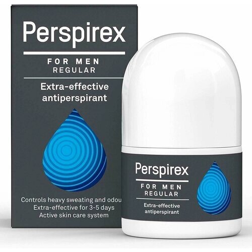 Perspirex Роликовый дезодорант-антиперспирант для мужчин Regular, 20 мл.