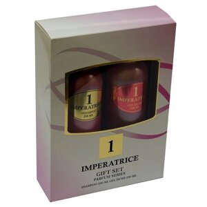 Подарочный косметический парфюмерный набор FESTIVA Parfum Series 1 IMPERATRICA для женщин (Шампунь 250 мл. Гель для душа 250 мл.)