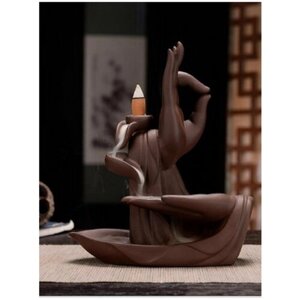 Подставка для благовоний из керамики "Рука Будды, стелющийся дым" Luxury Gift + в подарок набор благовоний Ассорти
