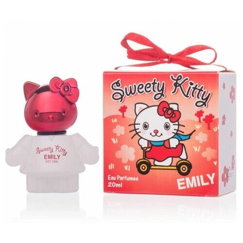 Ponti Parfum woman Sweety Kitty - Emily Детская душистая вода 20 мл. (красная)