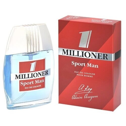 Positive parfum одеколон для мужчин 1 millioner SPORT MAN 60 мл
