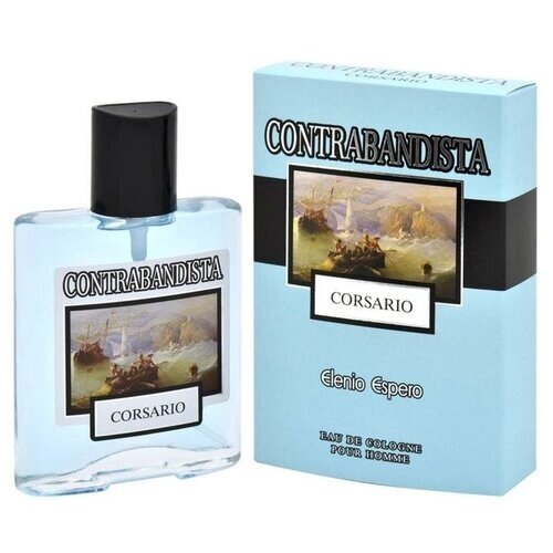 Positive parfum одеколон мужской contrabandista corsario, 80 мл