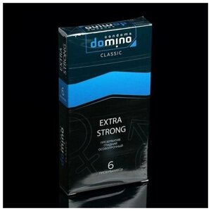 Презервативы domino classic extra strong, 6 шт.