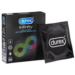 Презервативы Durex Infinity, 3 шт.