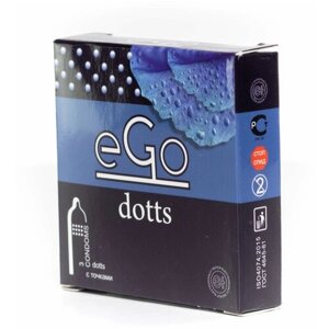 Презервативы EGO dotts (синяя упаковка)