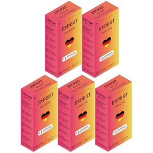 Презервативы EXPERT Hot Love Germany 75 шт, с разогревающим эффектом