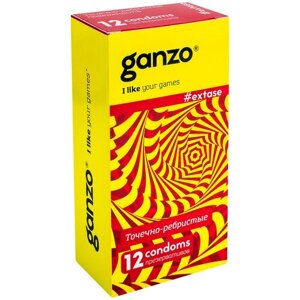 Презервативы Ganzo Extase, 12 шт.