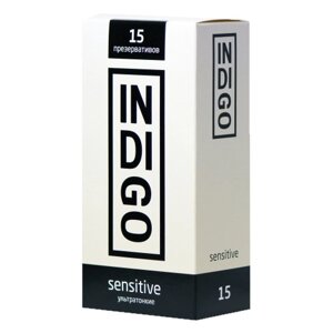 Презервативы INDIGO Sensitive, 15 шт.