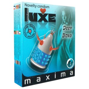 Презервативы LUXE Maxima Глубинная Бомба, 1 шт.