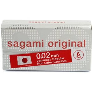 Презервативы полиуретановые Sagami Original 002 6 шт.