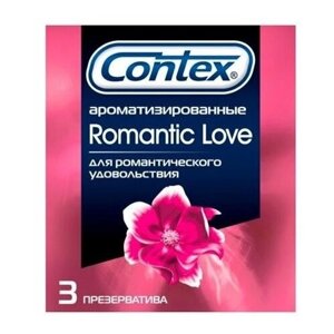 Презервативы с ароматом CONTEX Romantic - 3 шт, 2 упаковки