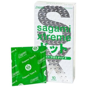 Презервативы Sagami Xtreme Type E Dotted, 10 шт.