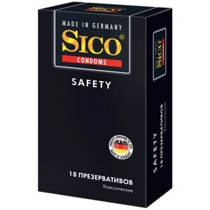 Презервативы Sico Safety, 18 шт.