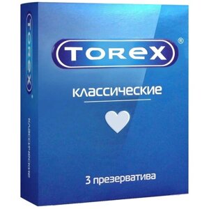 Презервативы TOREX Классические, 3 уп. по 3 шт.