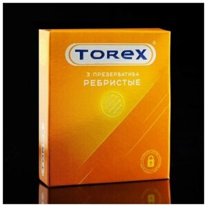 Презервативы "Torex" ребристые, 3 шт.