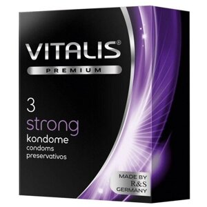 Презервативы VITALIS Strong, 3 шт.