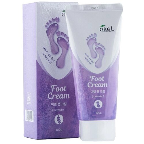 [пробный товар]Ekel Foot Cream Lavender Крем для ног с экстрактом лаванды 100 г .