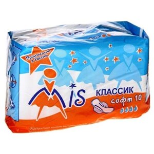 Прокладки "Mis" Classic Soft, 10 шт