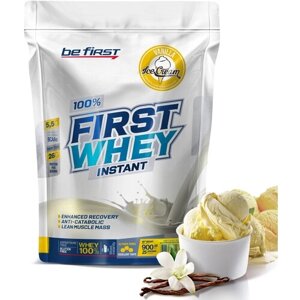 Протеин Be First First Whey Instant, 900 гр., ванильное мороженое
