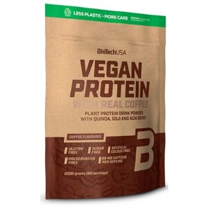 Протеин BioTechUSA Vegan Protein, 2000 гр., кофе