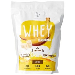 Протеин Whey PM-organic nutrition, 900 гр, банан