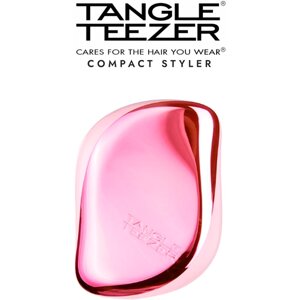 Расческа tangle teezer original, compact розовый неон