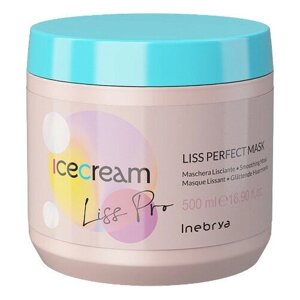 Разглаживающая маска для волос Liss-Pro Inebrya Ice Cream, 500 мл