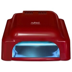 Runail Professional Лампа для сушки ногтей RU 912, 36 Вт, UV красная