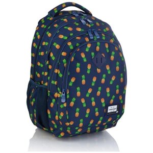Рюкзак HEAD, модель HD-252, цвет: синий/зеленый/оранжевый 502019030