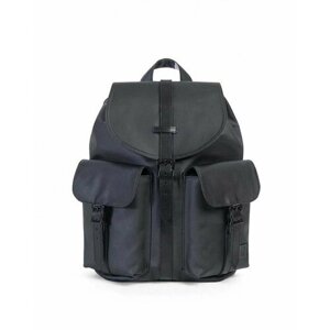 Рюкзак маленький водоотталкивающий веган Herschel Dawson Black Leather