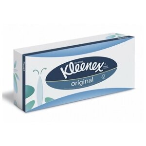 Салфетки Kleenex для лица Original, 72 листов, 1 пачка, голубой