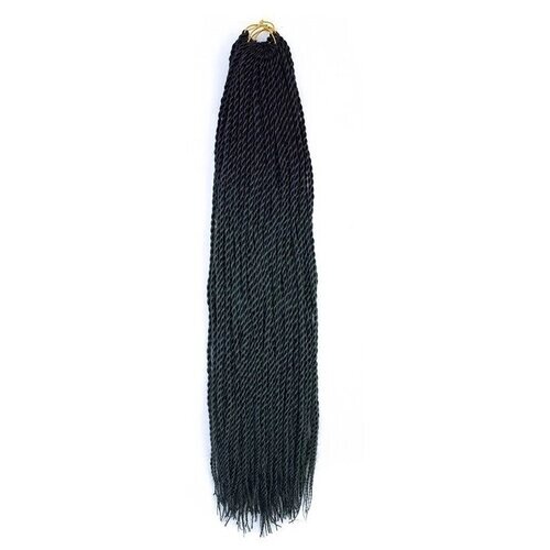 Сенегальские косы канекалон для волос , афорокосы зизи 60 см, 90 г, 20 шт.