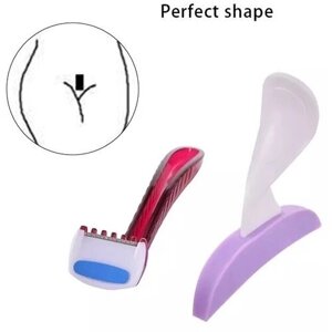 Шаблон для бритья интимной зоны инструмент для формирования лобковых волос